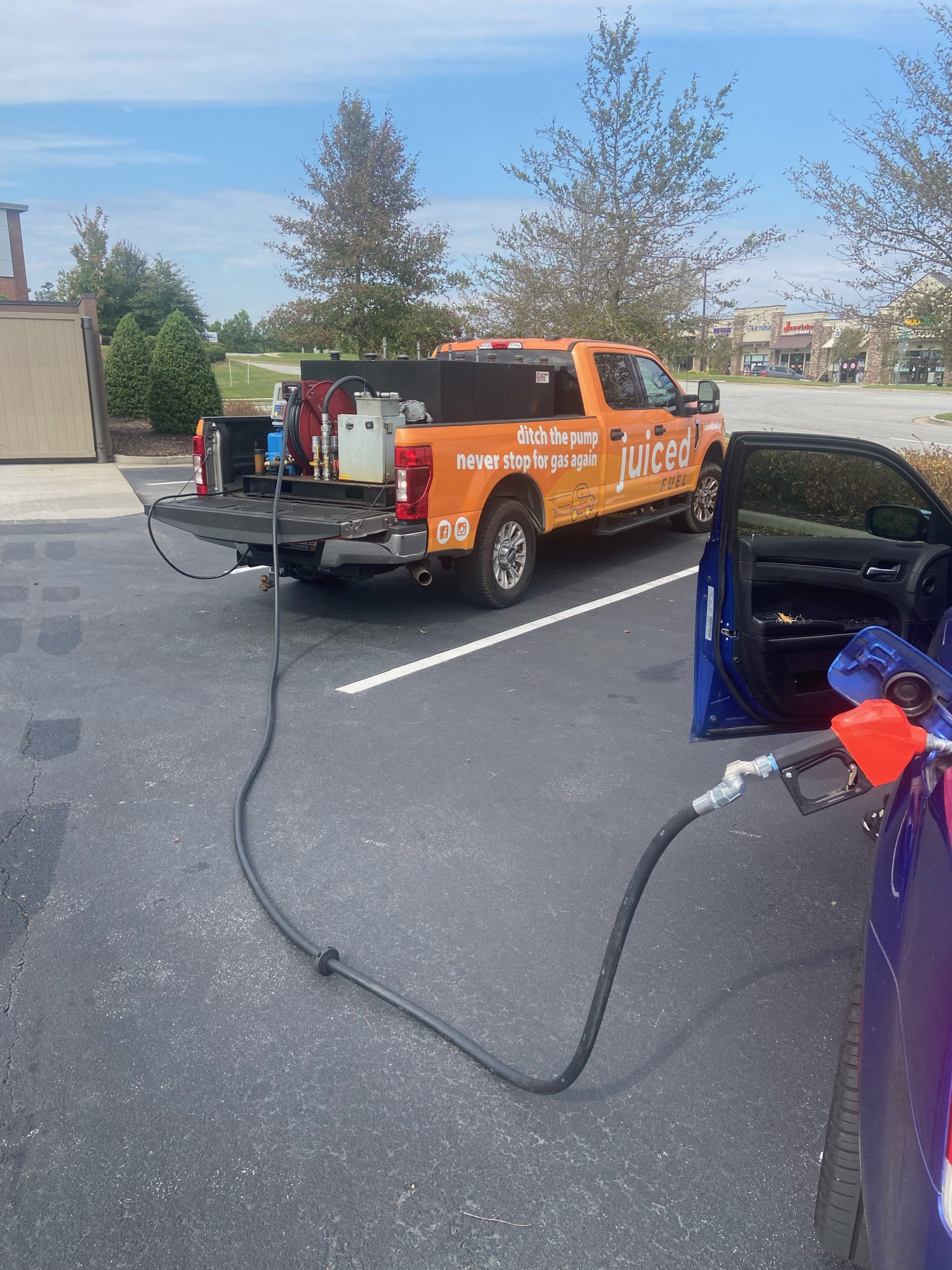 Juiced Fuel delivering emergency fuel after Hurricane Helene